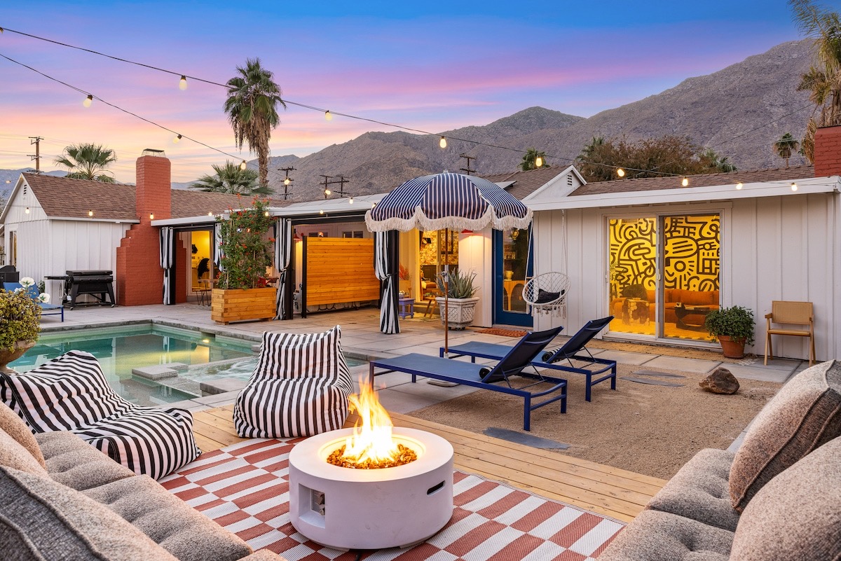 House of Funk pool and exterior